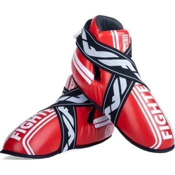 Chránič holeně pro bojový sport CHRÁNIČE NOHOU FIGHTER STRIPE SGP EDICE - ČERVENÁ Barva: Červená, Velikost: M