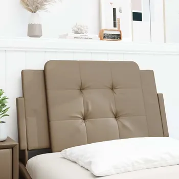 Polštář vidaXL Polštář na čelo postele Zadar 80 cm umělá kůže [374832] Barva: cappuccino