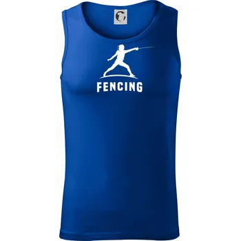 Fencing (šerm) - postava - Tílko pánské Core - L ( Královská modrá )
