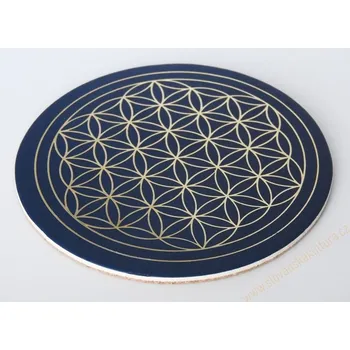 Podtácek Podtácek Květ života modrý