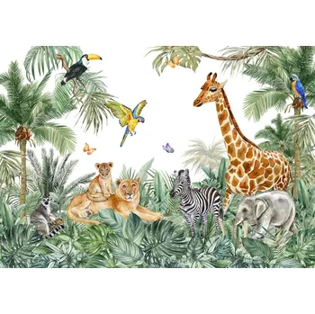 Fototapeta Fototapeta XXL Jungle 360 x 254 cm, 4 díly