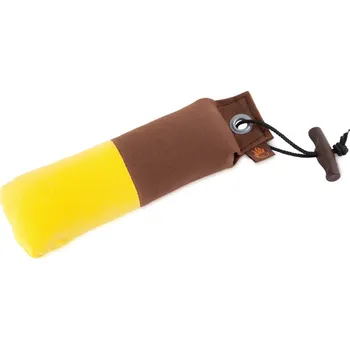 tréninková pomůcka pro psa Firedog Junior dummy marking 300 g hnědý / žlutý