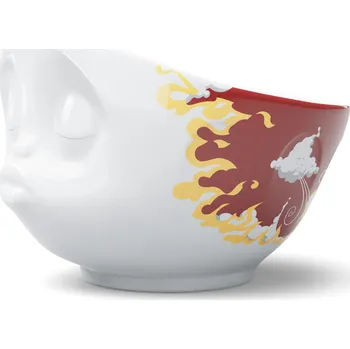 Porcelánová miska Tassen 58products, 500 ml | líbající, bílá - červená