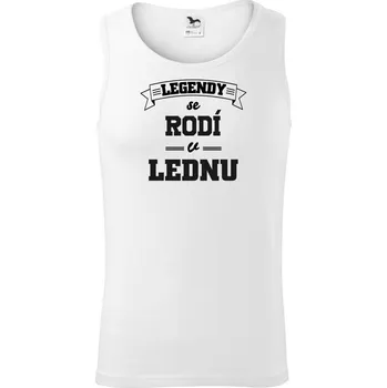 Legendy se rodí v lednu - Tílko pánské Core - XL ( Bílá )