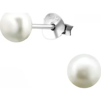 Náušnice Elegantní stříbrné náušnice s perly