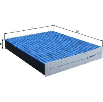 Kabinový filtr Filtr, vzduch v interiéru MAHLE LAO 855