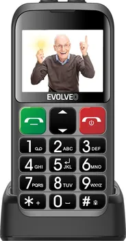 Mobilní telefon EVOLVEO EasyPhone ET stříbrný