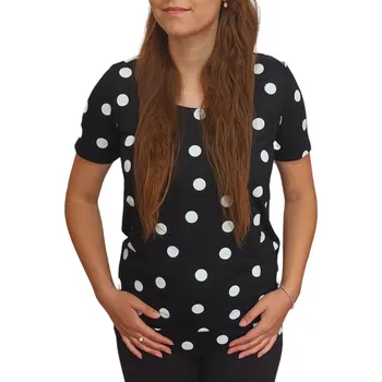 Dámská halenka Halenka Sabatti puntík do lemu Velikosti Sabatti: 50