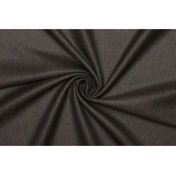 Kostýmová látka viskóza | polyester - Jemná kostka