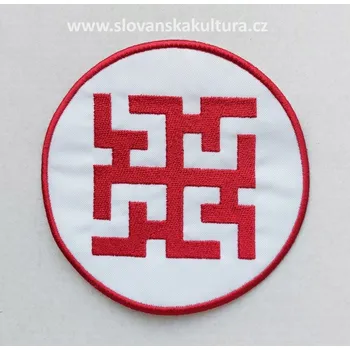 Nášivka Nášivka Duchobor Barvy: Bílá, Velikost nášivky: 5 cm