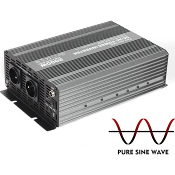Měnič napětí CAR2000-S Měnič napětí sinusový z 12V na 230V, USB, 2000W