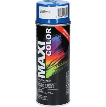 Barva ve spreji MOTIP MAXICOLOR LAK. RAL5010 POLYS.400ML, MX5010
