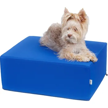 Schody a rampa pro psa Iridog Schůdek pro psa STEPPIE no.5 modrý v20 x š40 cm x d50 cm