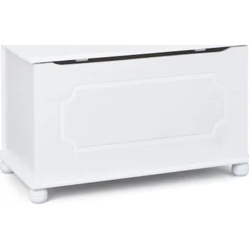 úložný prostor na hračky Truhla z masivu Zorina - bílá