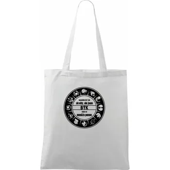 Nesnáším být tak skvělý - Býk - Taška bavlněná - 42 x 38 cm ( Bílá )