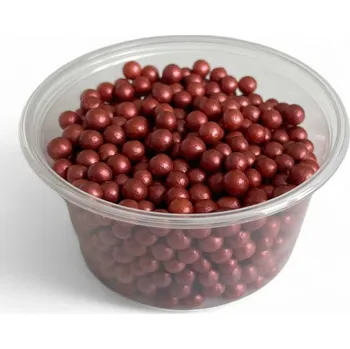 Čokoláda Křupinky - perličky rubínové Hmotnost: 50 g