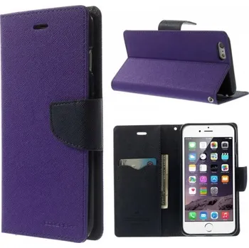 Pouzdro na mobilní telefon Mercury Pouzdro / kryt pro Apple iPhone 6 / 6S - Mercury, Fancy Diary Purple/Navy