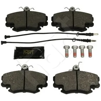 Brzdová destička Sada brzdových destiček, kotoučová brzda HART 249 160