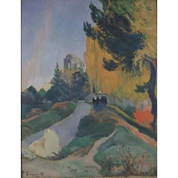 Plakát Plakát, Obraz - The Alyscamps, Arles, 1888, Paul Gauguin