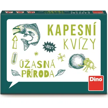 Cestovní hra DINO Kapesní kvízy: Úžasná příroda