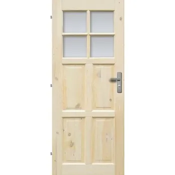 Interiérové dveře Interiérové dveře z masivu CZAPLA 4S 80L borovice