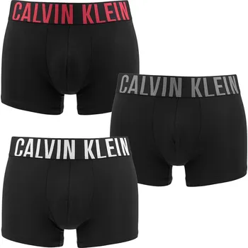 Boxerky Calvin Klein boxerky NB3775A 3 pack MEZ - Vícebarevné / M