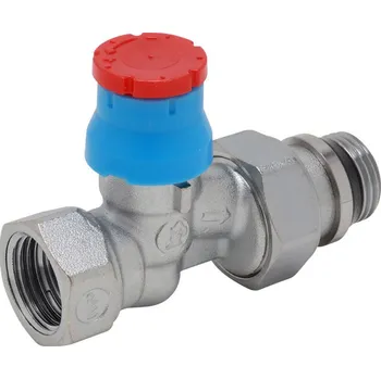 Stavebniny Giacomini Ventil 1" termostatický přímý s víčkem R402X035