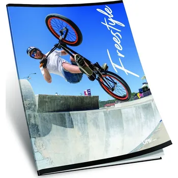 Sešit sešit 440, A4, 42 listů, bez linek, edice SPORT, motiv Freestyle