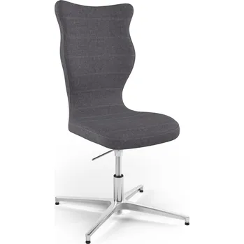 Entelo Židle konferenční KYLIE , leštěná Palladium 01 velikost 7