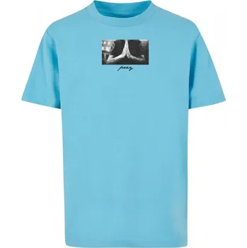 Kids Pray Tee - balticblue 134/140