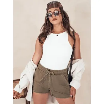 Dámské oblečení Dámské kraťasy CITYCHIC hnědé