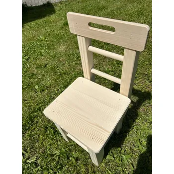 Jídelní židle Dřevotéka - Dřevěná židle 4738 - přírodní smrkové dřevo Dřevěná židle 4738 - přírodní smrkové dřevo