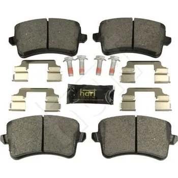 Brzdová destička Sada brzdových destiček, kotoučová brzda HART 248 998