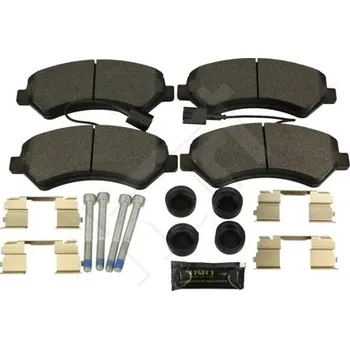 Brzdový systém Sada brzdových destiček, kotoučová brzda HART 252 927