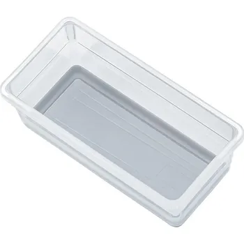 Příborník do zásuvky Organizér do zásuvky SISTEMO 7,5x15x5cm plastový, TRA/ŠE