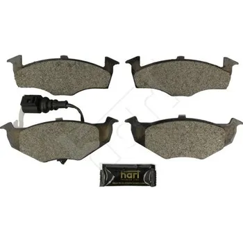 Brzdová destička Sada brzdových destiček, kotoučová brzda HART 248 916