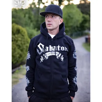 Pánská mikina mikina s kapucí pánské Sabaton - Czech Republic - CARTON - BKZ_615 - 4XL