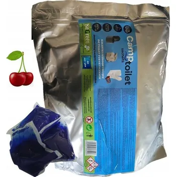 Chemické WC WC sáčky Blue Magic Aut Sachets CHERRY 80ks tablety do chemického WC