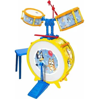 Dětská vědecká sada Hudební hračka Bicí nástroje Reig Bluey Se židlí (55 x 36 x 38 cm)