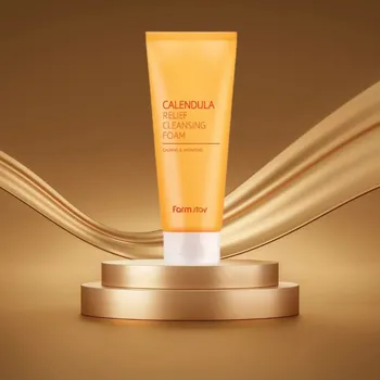 Farm Stay - Calendula Relief Cleansing Foam - Omlazující mycí pěna s měsíčkem lékařským - 180 ml