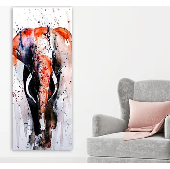 Obraz ASIR Obraz na plátně Slon,akvarel