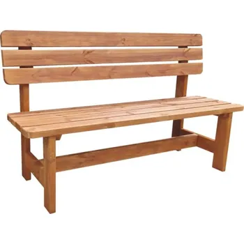 Zahradní lavice Zahradní lavice dřevěná borovice KLASIK 150 x 42 x 98 cm