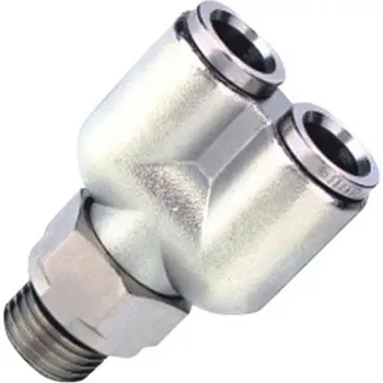 Příslušenství k čerpadlu Noname Y-spojky, vnější závit G, pro hadičku 8mm - otočné Rozměr závitu: 1/4"