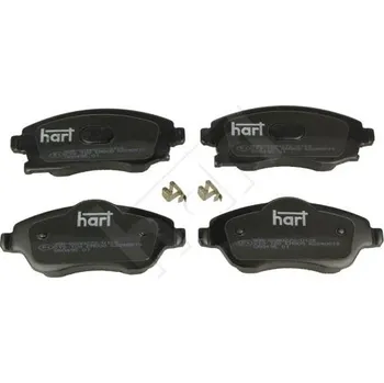 Brzdová destička Sada brzdových destiček, kotoučová brzda HART 219 128