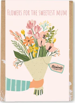 Semeno Blossombs Flowers For The Sweetest Mum dárková sada semínek