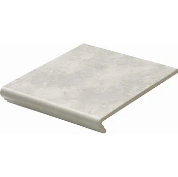 Dlažba Ströher Keraplatte Cavar 544/9350 chiaro schodovka, šedá, 29,4 × 34 × 1,2 cm