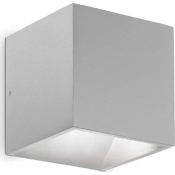 Bodové svítidlo RUBIK AP1 venkovní nástěnné LED svítidlo 8,5W 730lm 4000K IP44, šedé