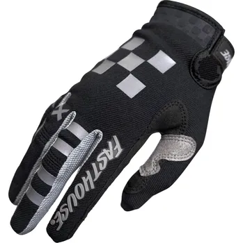 Chránič ruky pro motocykl Fasthouse Speed Style Rufio Glove Black Gray Velikost: XL
