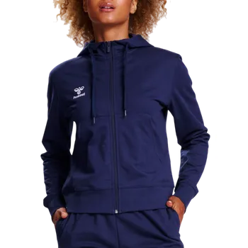 Dámská mikina Mikina s kapucí Hummel HMLGO 2.0 ZIP HOODIE WOMAN 224839-7026 Velikost XL