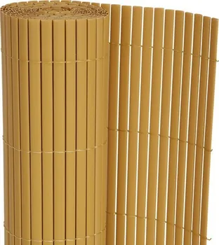 Plot Plot z umělého bambusu okrový